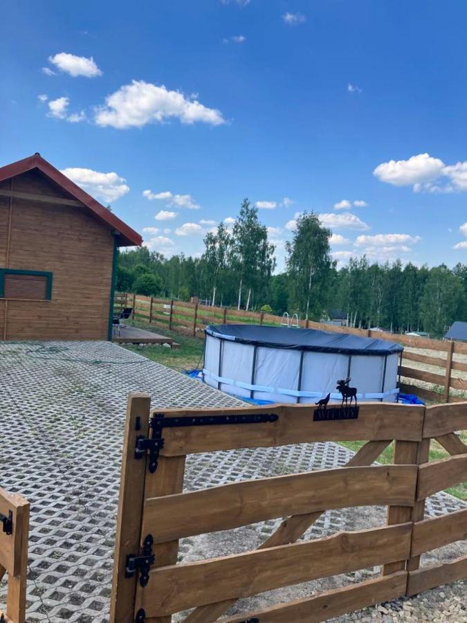 Zielona Chatka Nad Sapina Pozezdrze Экстерьер фото